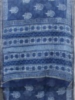 Floral-Indigo-Dabu-printed-kota-saree