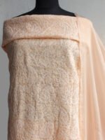 Light-Orange-chikankari-cotton-3pc-ladies-suit