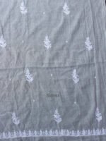 Beadwork-Chikankari-off-white-Kurta-Dupatta-Set-SHILPHAAT