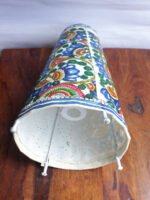 Blue-and-Yellow-Lotus-Leather-Lamp