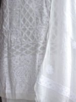 Cream-white-Viscose-chikankari-2pc-set