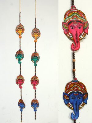 Ganesha-Tholu-Bommalata-door-hanging at Shilphaat.com