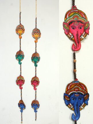 Ganesha-Tholu-Bommalata-door-hanging at Shilphaat.com