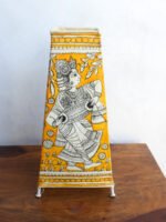 Radha-krishna-yellow-leather-lamp