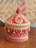 Crystal-and-velvet-Lace-wooden-sindoor-box