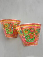Elephant-handpainted-wall--Lamp-Pair