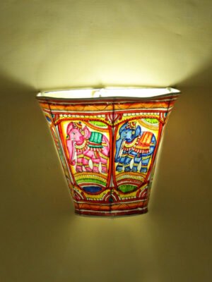 Elephants-Tholu-Bommalata-Wall-lamp-Shilphaat