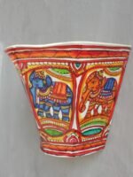 Elephants-handcrafted-leather-Wall--lamp