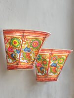 Fishes-traditional-Leather-wall--Lamp-Pair