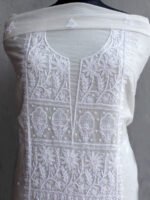 Floral-Beadwork-Chikankari-Off-white-2p-dress-material