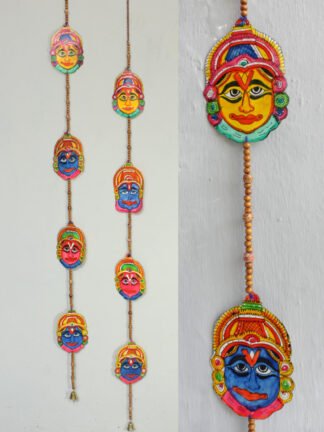 Kathakali-face-Tholu-Bommalata-door-hanging