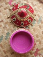 Peacocks-red-wooden-sinhora