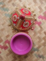 Red-Shubh-vivah-lacework-wood-Sinhora