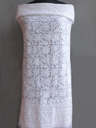 rgette-chikankari-kurta-fabric at Shilphaat